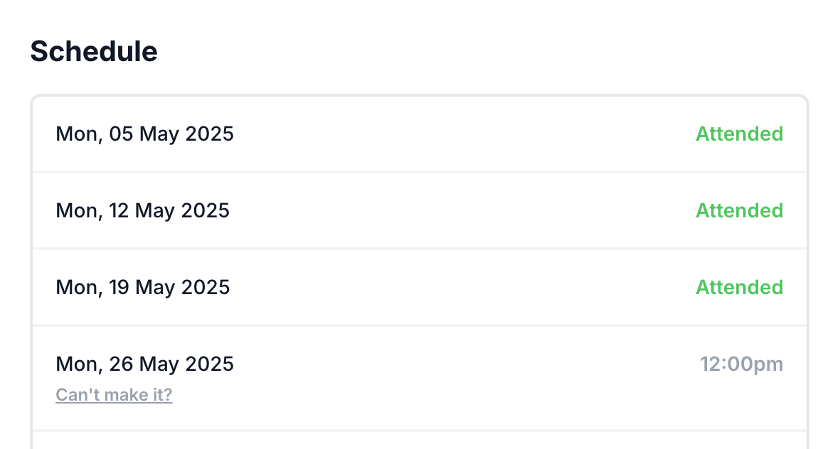 Banking session link